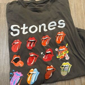 The Rolling Stones Kids T-Shirt - Black with Colorful Graphics